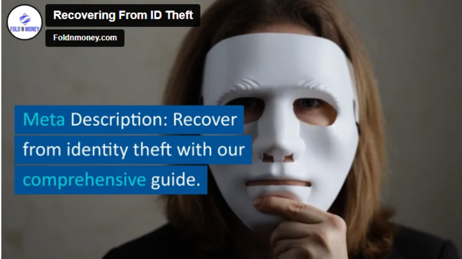 Recovering from ID Theft FOLDNMONEY.COM